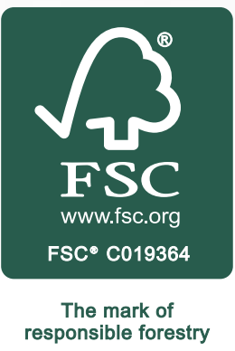 Logo with letters 'FSC' in a modern, symmetrical design, possibly representing a brand or organization on a white background.