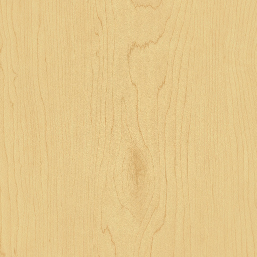 Flakeboard 48x96 inch TFL panel with Hardrock Maple Suede finish, showcasing a wood grain texture in a 12x12 inch sample.